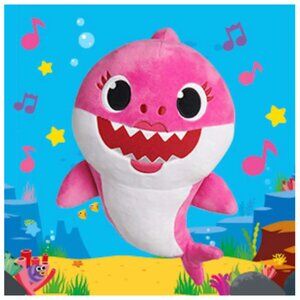 Baby Shark Doll With Song & Light Set 3 Pink